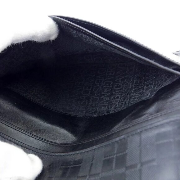 Gianni Versace Long Book Pilo Medusa Leather Authentic Used - Picture 10 of 15